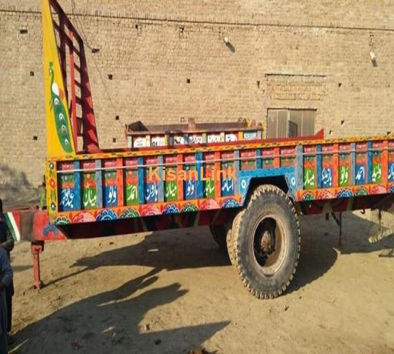 Traila 18ft/8ft ward 15" Tyre size 1120 frame 12" available in Vehari