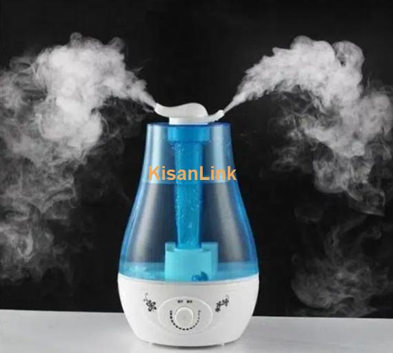 3 Liters Double Spray Ultrasonic Cool Mist Air Humidifier Mist Maker