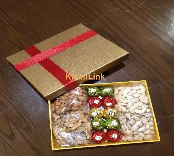 Dry fruits with Chocolates gift box