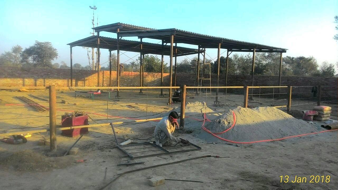 We offer construction of all types dairy shed